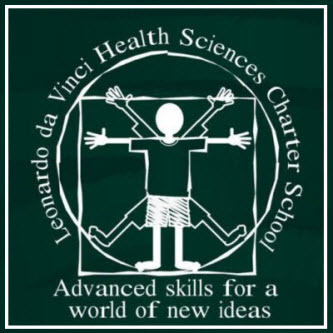 Leonardo da Vinci Health Sciences Charter School logo